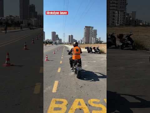 Direksiyon Sınavı Parkuru (A) — Motosiklet